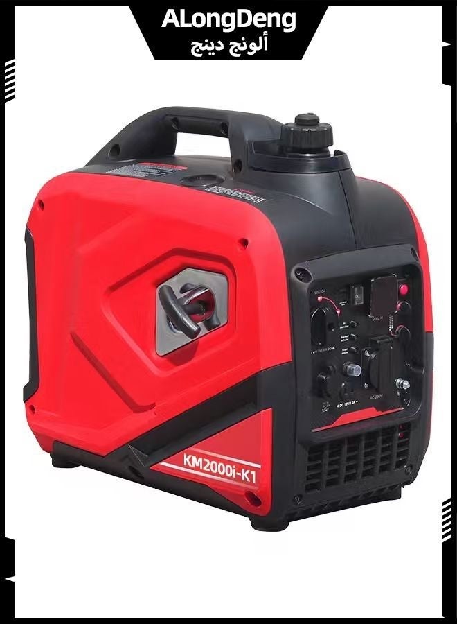 ALongDeng 1800W Portable Power Station High-Performance Portable Generator with 79.8cc 4-Stroke Engine  DC Output Fuel-Efficient 5Hr Runtime for Camping and Home Use - Image 1
